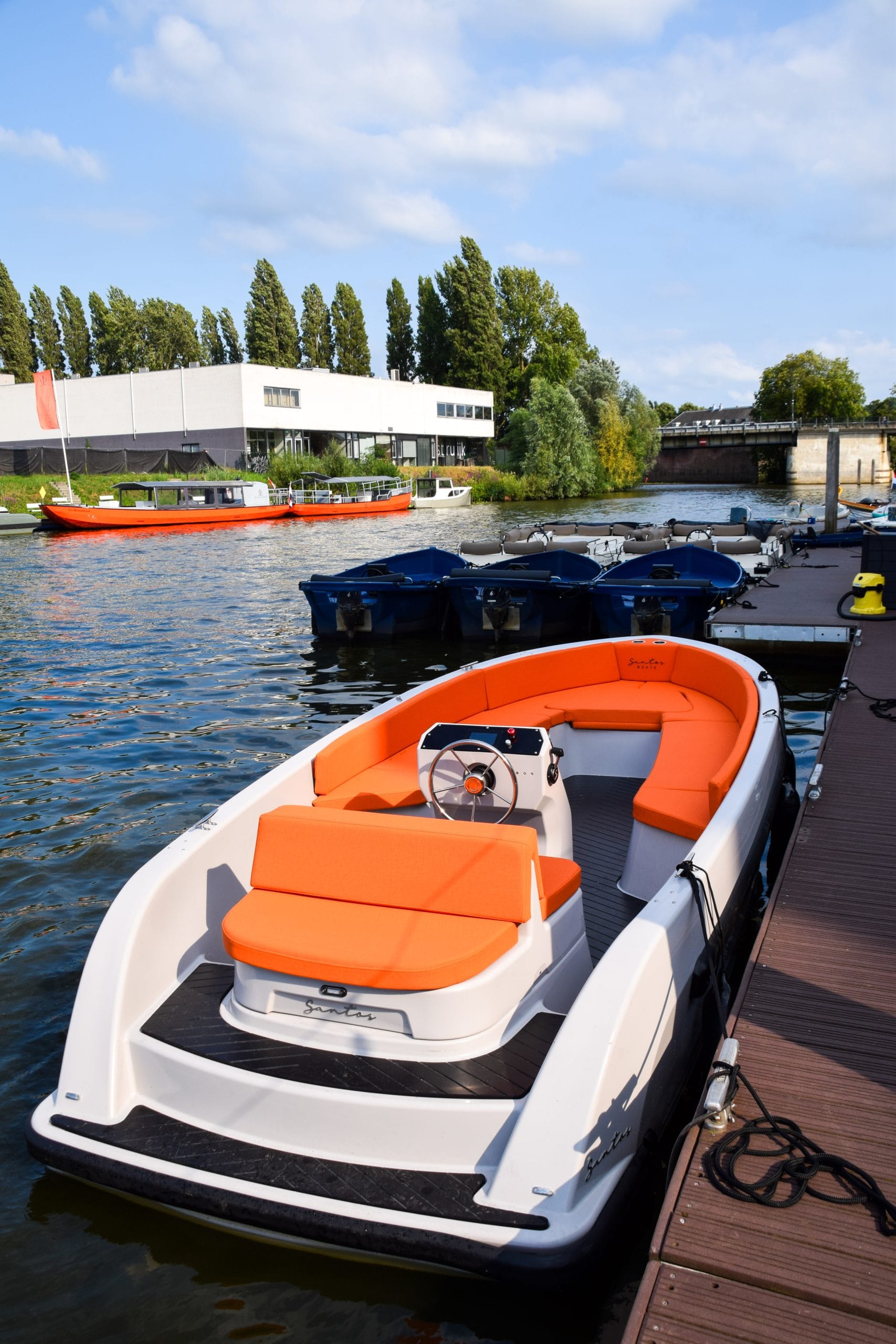 elektrische sloep huren den bosch